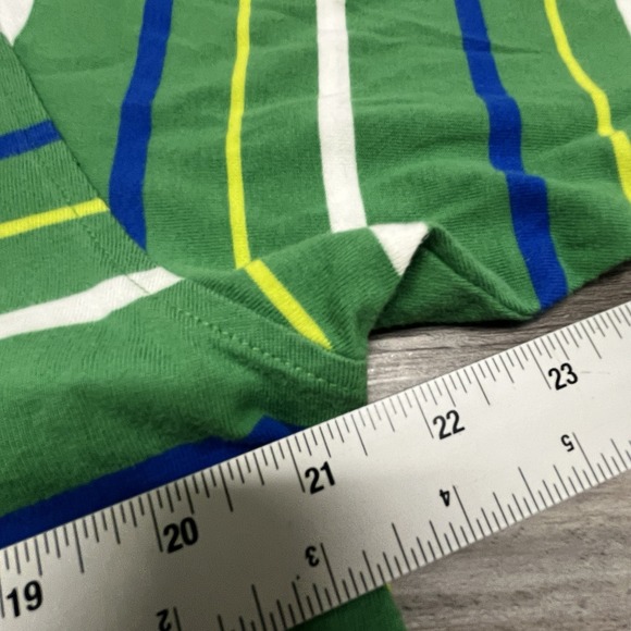 Vintage y2k Nike Polo Shirt Size L Green Blue Big Swoosh Y2K Gray Silver Tag - Picture 5 of 9